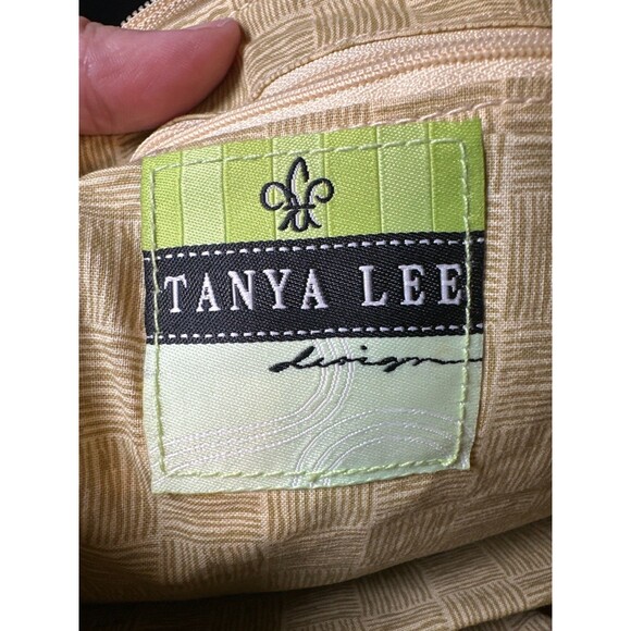 Tanya Lee Quilted Shoulder Bag Palm Tree Pineapple Tropical - Picture 6 of 7